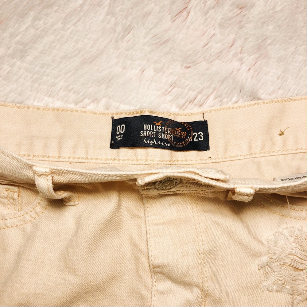 Hollister Pink Embroidered Shorts - Picture 6 of 7